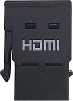 Tripp Lite HDMI Keystone Panel Mount Coupler (F/F), 8k Video @ 60Hz (4:4:4), HDCP 2.2, Black, (P164-000-KPBK8K)