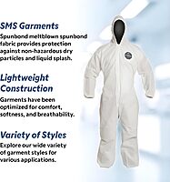 DuPont ProShield 10 Disposable Coveralls with Elastic Wrists & Ankles