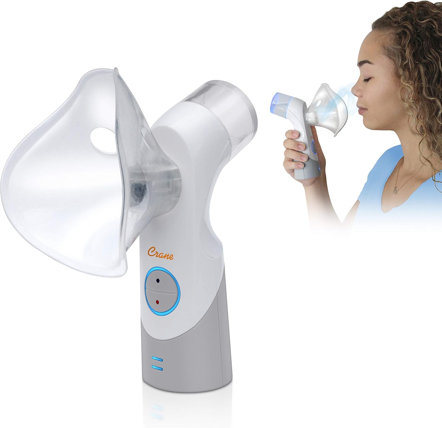 CRANE Personal Steam Inhaler for Sinus, Congestion & Cold Relief
