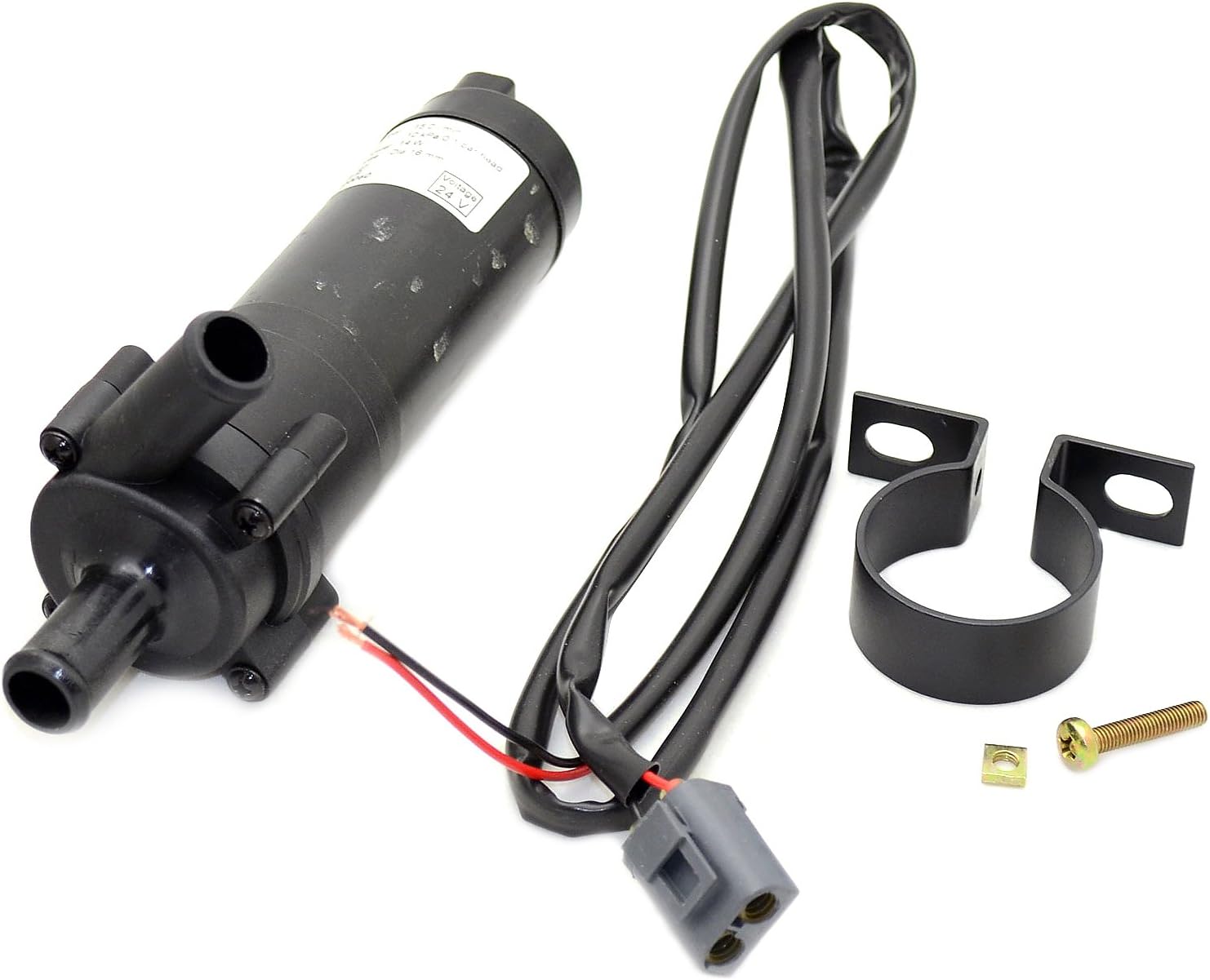 Johnson Pumps 10-24486-03 CM10P7-1 4.0 GPM Circulation Pump with 5/8-Inch Port, 12V, Black