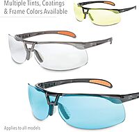 Honeywell Uvex by Protégé Safety Glasses, Metallic Black Frame with Clear Lens & Ultra-Dura Anti-Scratch Hardcoat (S4200-H5)