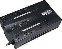Tripp Lite ECO750UPSTAA 750VA 450W UPS Eco Green Battery Back Up 120V USB RJ11 TAA GSA, 12 Outlets