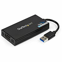 StarTech.com USB 3.0 to HDMI/DisplayPort External Video Adapter - 4K 30Hz