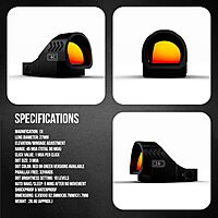 C+H COMP Micro Red Dot Sight for Pistol - RMR Footprint