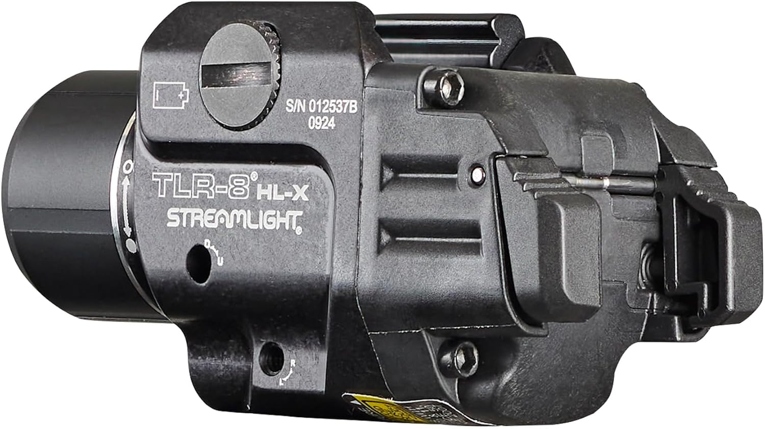 Streamlight 69465 TLR-8 HL-X USB 1000-Lumen Weapon Mounted Rechargeable Tactical Flashlight with Integrated Red Aiming Laser