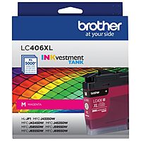 Brother LC406XL INKvestment Magenta High-Yield Ink Tank, LC406XLM