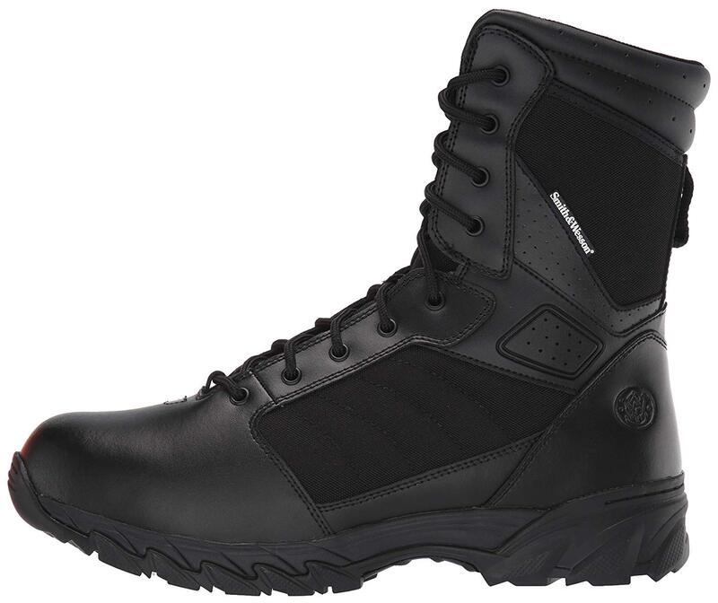 SMITH & WESSON Breach 2.0 8" Side Zip Military and Tactical Boot