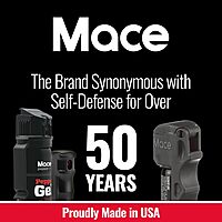 Mace Brand Triple Action Pocket Model Pepper Spray, Black, Normal