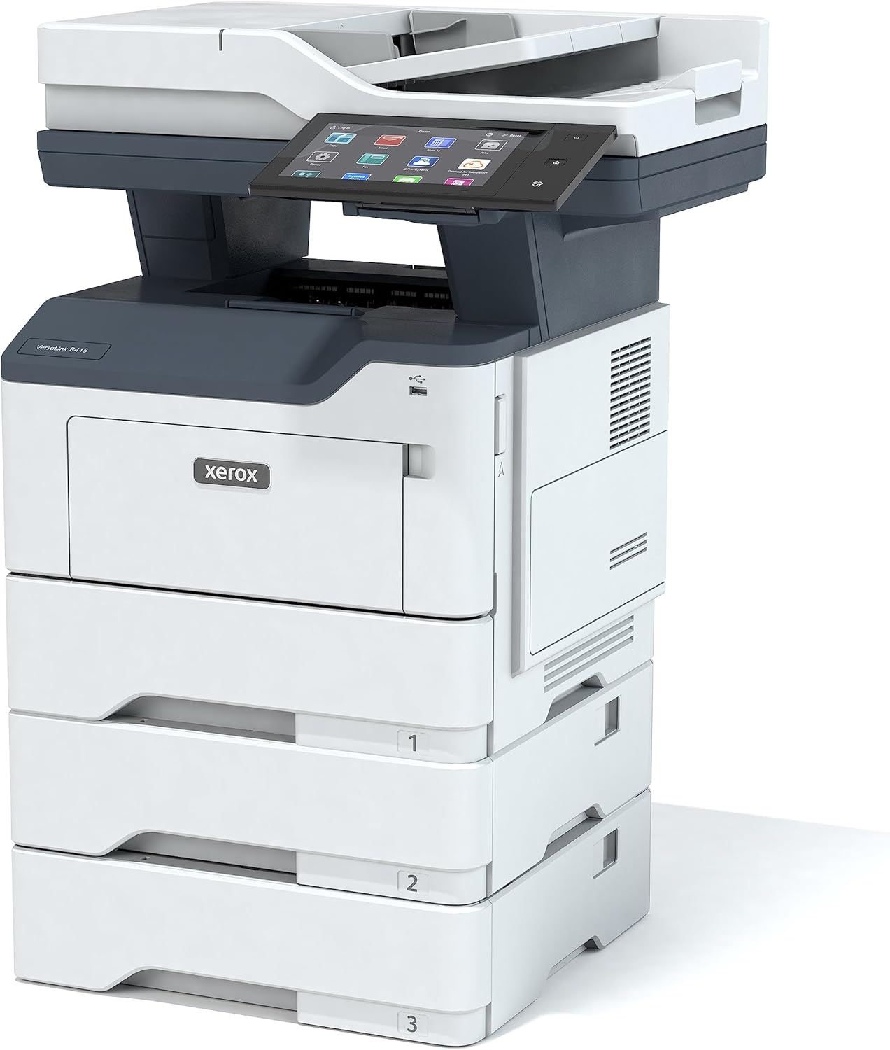 Xerox B415DN All-in-One, Laser, B&W, Wireless, DADF, Letter, Print, Scan, Copy, Fax, Energy Star Certified, Up to 50PPM