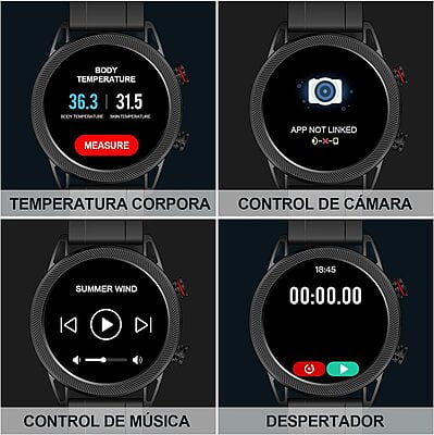 FreshFun Smartwatch Hombre y Mujer, Reloj FreshFun Smartwatch Hombre y Mujer, Reloj