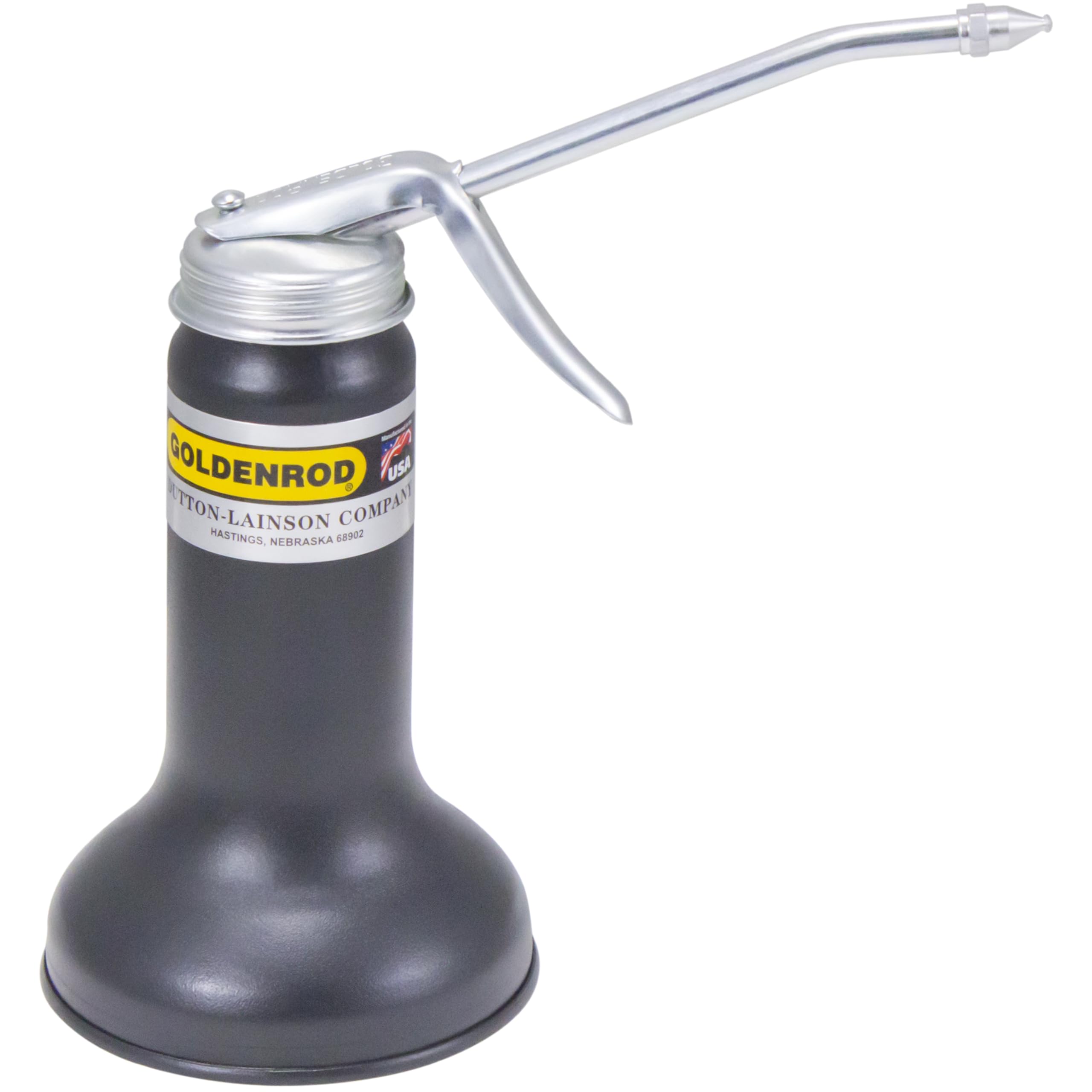 Dutton-Lainson Company - Goldenrod 625 Pistol Pump Oiler with Straight Spout - Precise Lubrication of Engines, Gears
