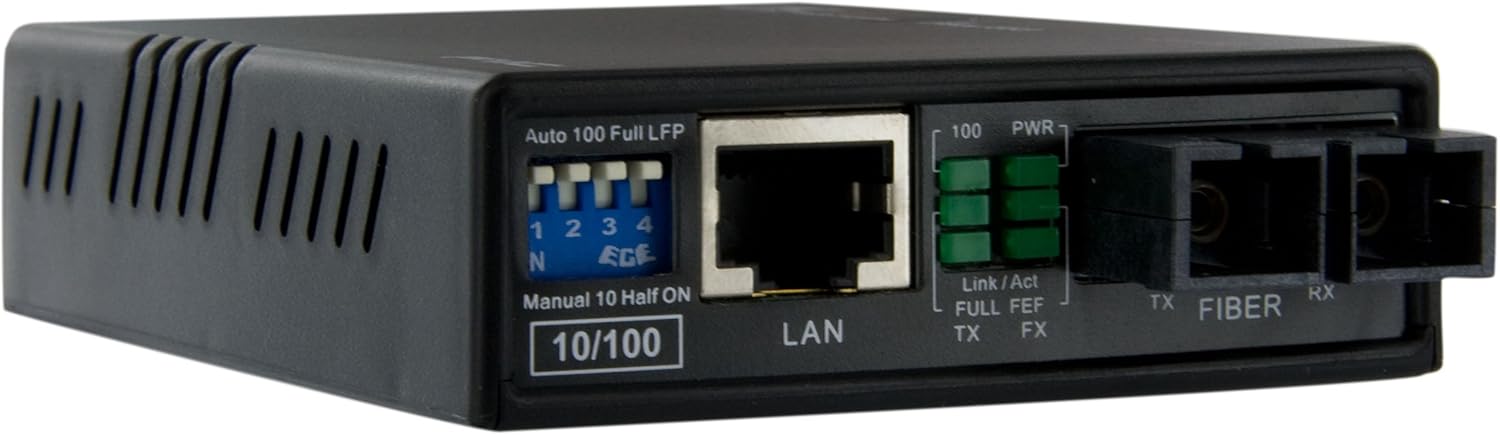 StarTech.com Multimode SC Fiber Media Converter - Ethernet to SC