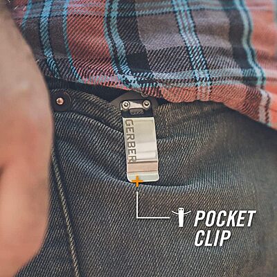 Gerber Gear Flatiron Cleaver Folding Pocket Knife