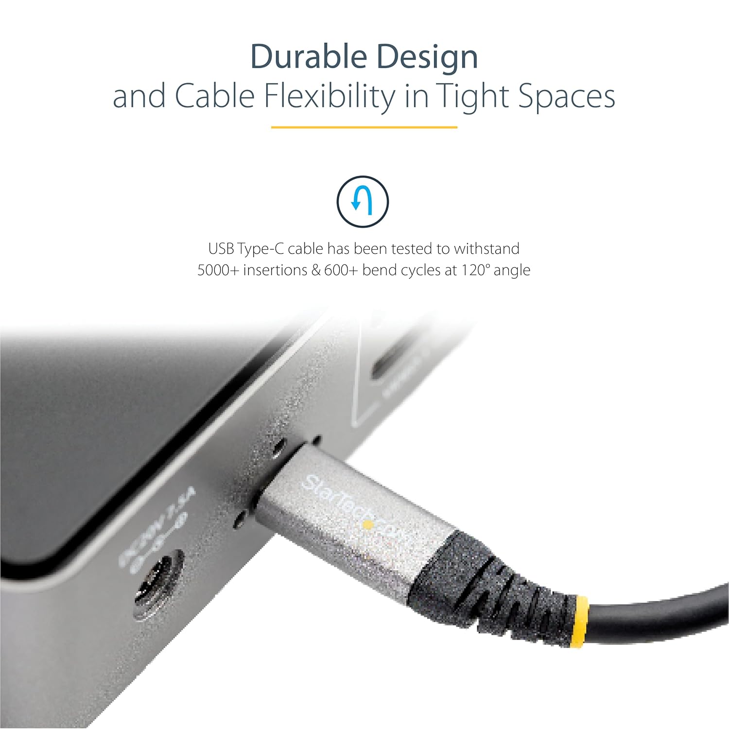 StarTech.com USB-C to USB-C Cable - USB 3.2 Gen 2 10Gbps, 100W PD, DP Alt Mode