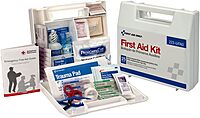 First Aid Only 223-U 25 Person Bulk First Aid Kit, 106-Piece Kit, White (Pack of 2) 2.5" x 8.4" x 9" (Pack of 2) First Aid Kit
