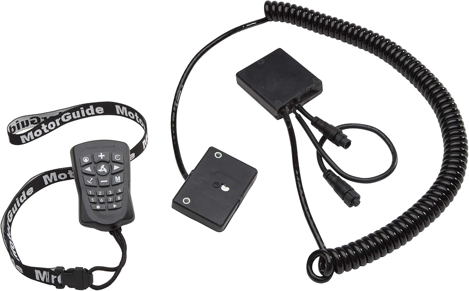 Motorguide 8M0092070 Xi Series Pinpoint Plug-and-Play GPS Navigation System with Handheld Remote, Beige,Black