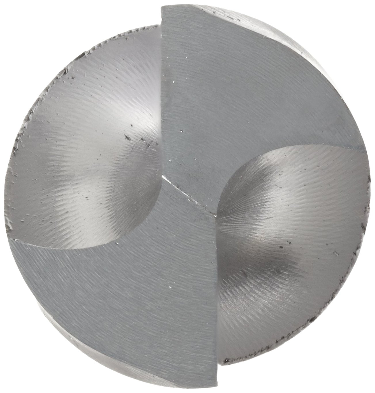 Chicago Latrobe 190 High-Speed Steel Reduced Shank Drill Bit, Black Oxide Finish, Round Shank, 118 Degree Conventional Point