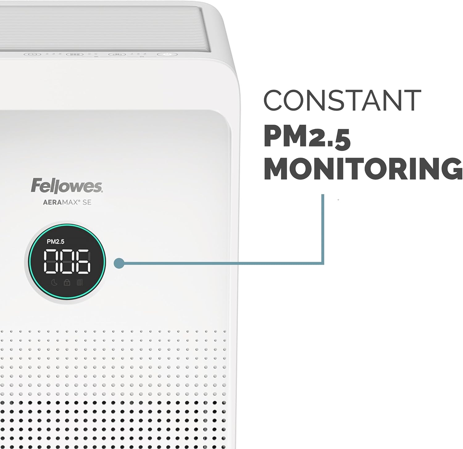 Fellowes 9794601 AeraMax SE 3-Speed Large Room Air Purifier with True HEPA Air Filter and 3-Stage Allergen and Odor
