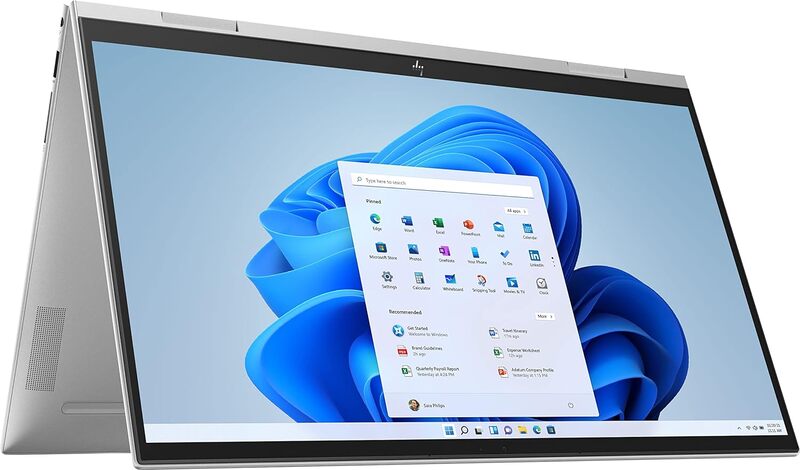 (6530)HP ENVY X360 2 IN 1 CORE ULTRA 5 125U 512GB SSD 16GB 16" WUXGA TOUCHSCREEN WIN11 IR WEBCAM GLACIER SILVER BACKLIT KEYBOARD 16-AC0013