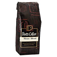 Peet's Coffee & Tea 501619 Bulk Coffee, House Blend, Ground, 1 lb Bag