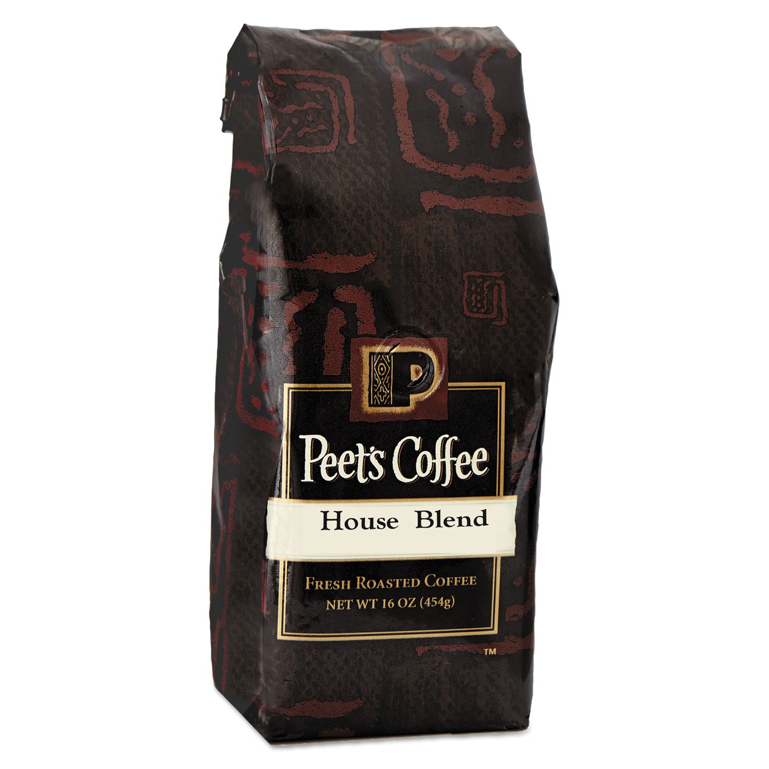 Peet's Coffee & Tea 501619 Bulk Coffee, House Blend, Ground, 1 lb Bag
