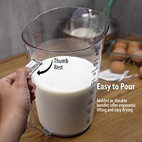 Cambro (400MCCW135) 4 qt Liquid Measuring Cup - Camwear®