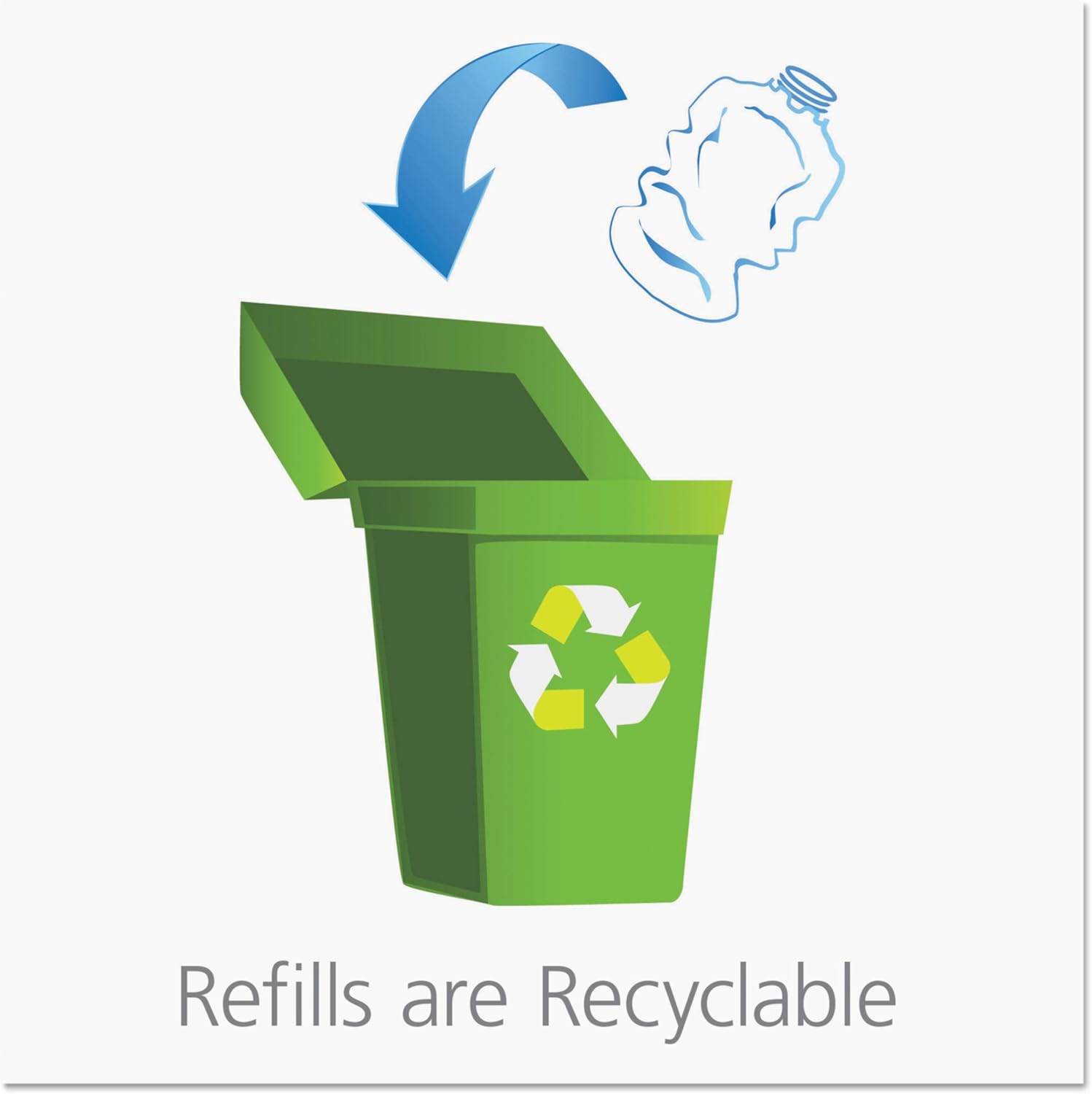 GOJO PRO TDX 5000 Push-Style Dispenser, Gray, for 5000 mL GOJO PRO TDX Hand Cleaner/Hand Soap Refills (Pack of 1) - 7500-01