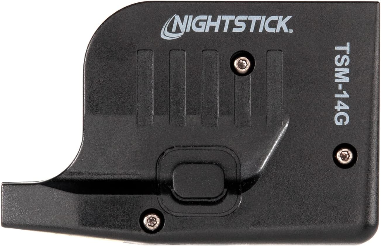 TSM 14G-Lumen Rechargeable Tactical Light withGreen Laser - IP-X4 Water-Resistant Laser Light Combo for Glock G43X MOS & G48