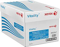 Xerox Vitality Multi-Use Printer & Copy Paper, 10 Reams, White, Letter (8.5in x 11in), 5000 Sheets Per Case, 20 Lb