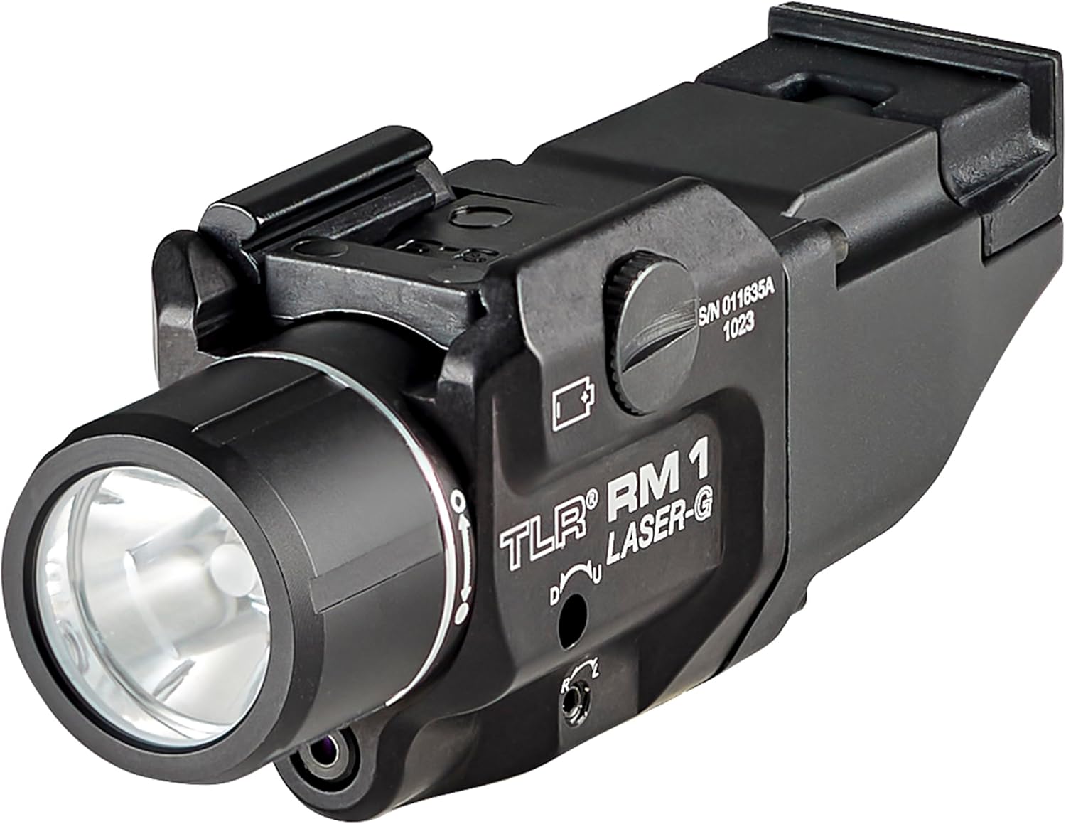 Streamlight 69443 TLR RM 1 G 500-Lumen Rail-Mounted Tactical Weapon Light with Integrated Green Aiming Laser