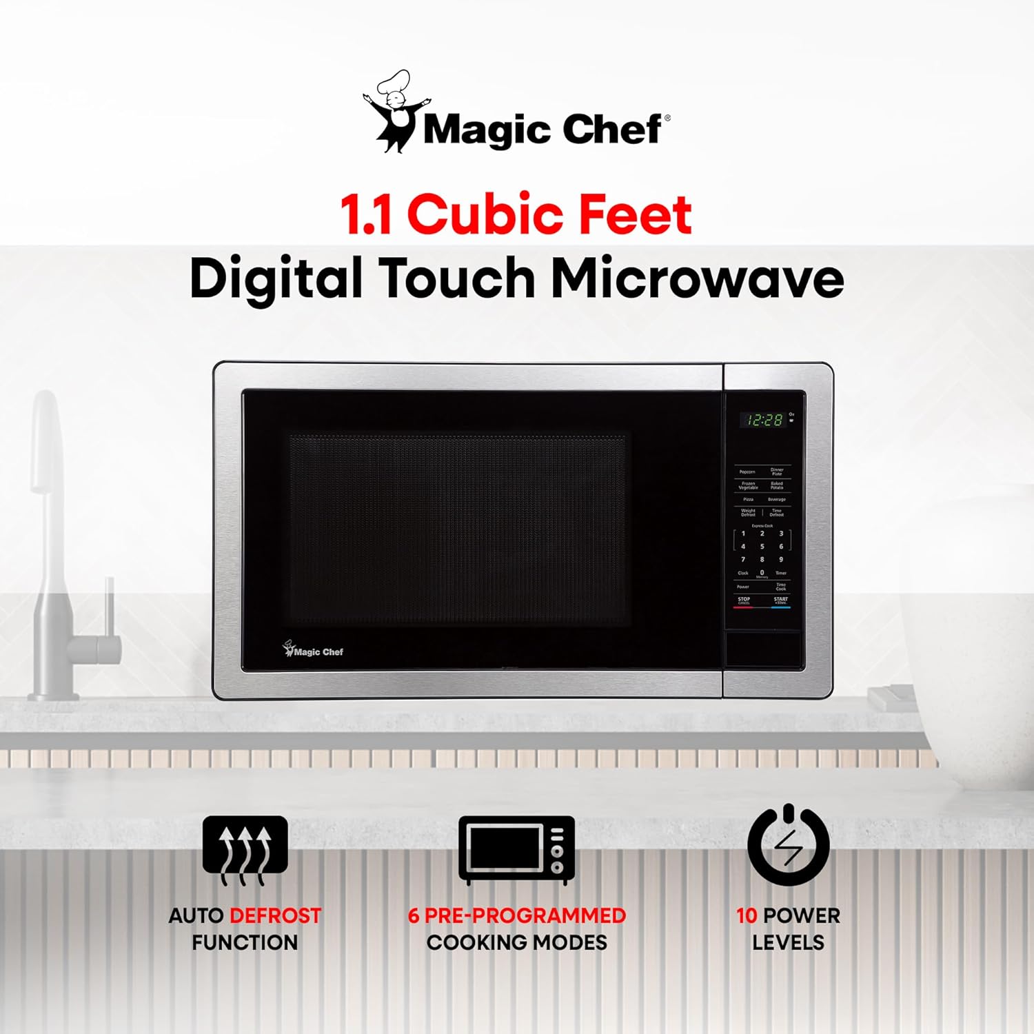 Magic Chef Countertop Microwave Oven