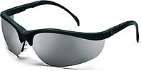 MCR Safety Glasses KD117 Klondike Indoor & Outdoor Silver Mirror Lens with UV Protection and Scratch Resistant Coating