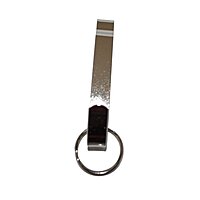 Solid Steel Chrome Key Clip