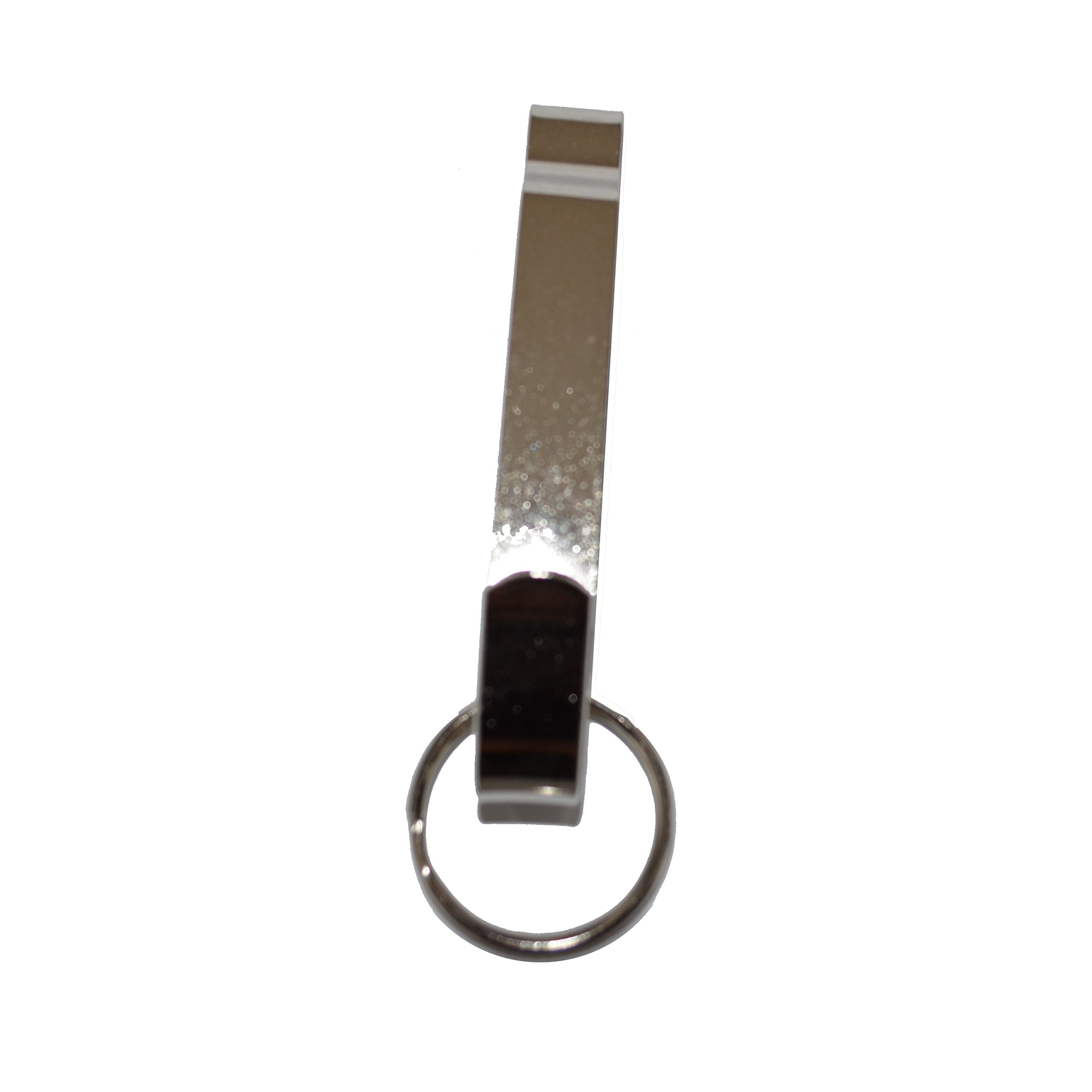Solid Steel Chrome Key Clip