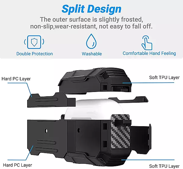 Airpods 4 Armor Case