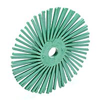 3M Abrasive 048011-24279 RADIAL BRISTLE DISC 3X3/8 GRADE 50 (PACK OF 3)
