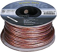 Monoprice Choice Series 12AWG Oxygen-Free Pure Bare Copper Speaker Wire, 50ft