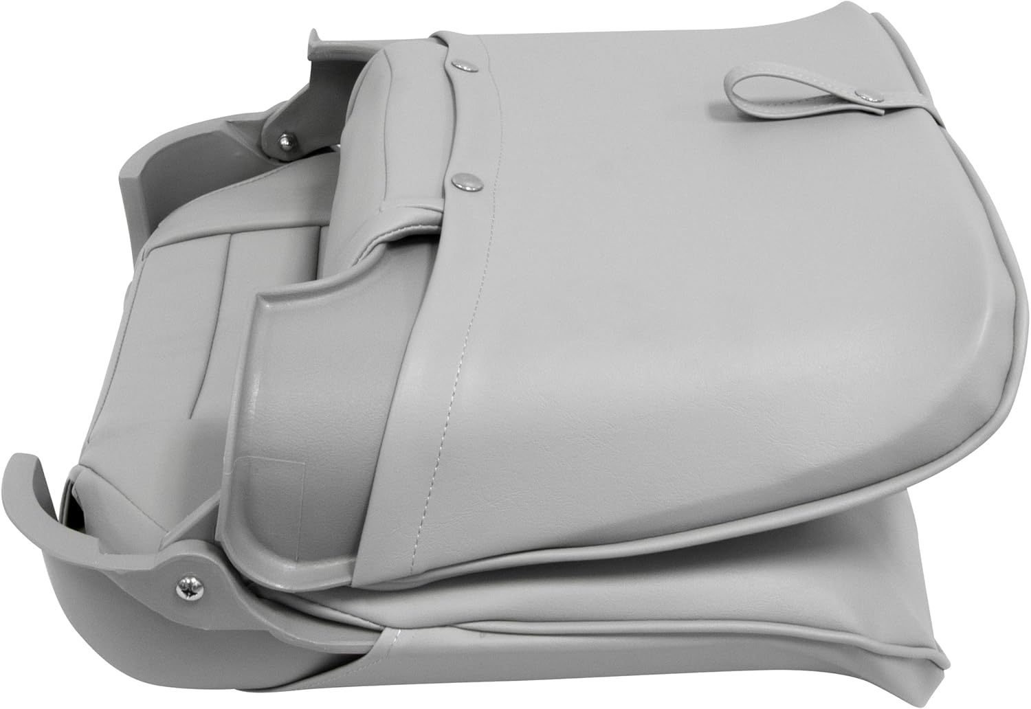 Wise Pro Style Clamshell Fold Down Fishing Seat - Grey