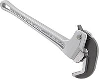 RIDGID 18 in. Aluminum Pipe Wrench