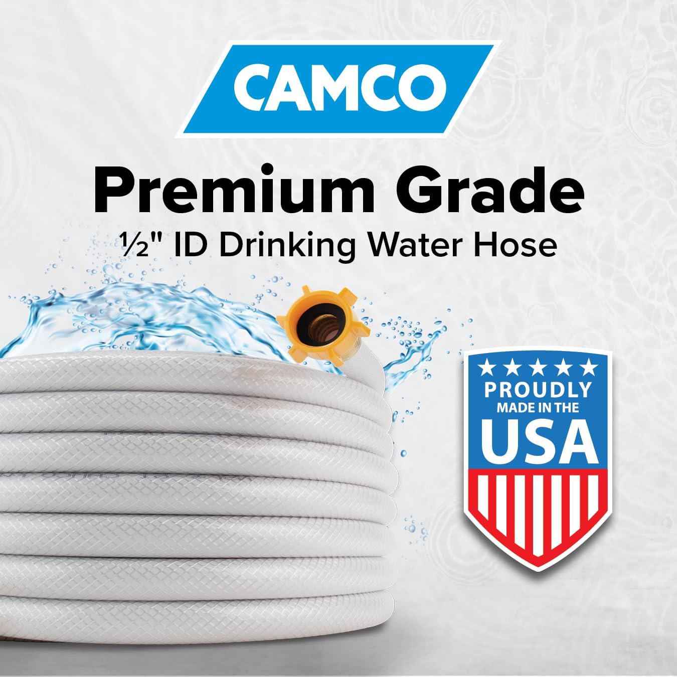 CAMCO TastePURE Drinking Water Hose 1/2-Inch ID