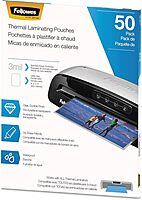 Fellowes 5744301 Thermal Laminating Pouches - Letter, 3Mil, 50 Pack