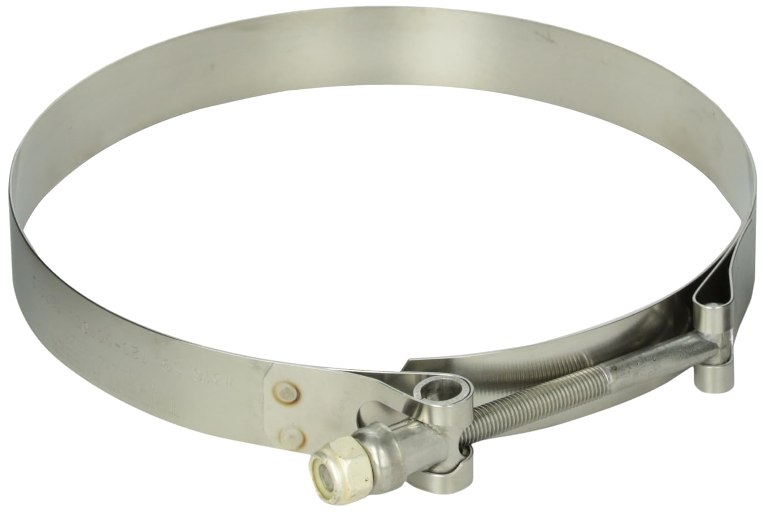 Trident Marine 720-5000L Stainless Steel T-Bolt Hose Clamps, 3/4", Range 5.37" to 5.94"
