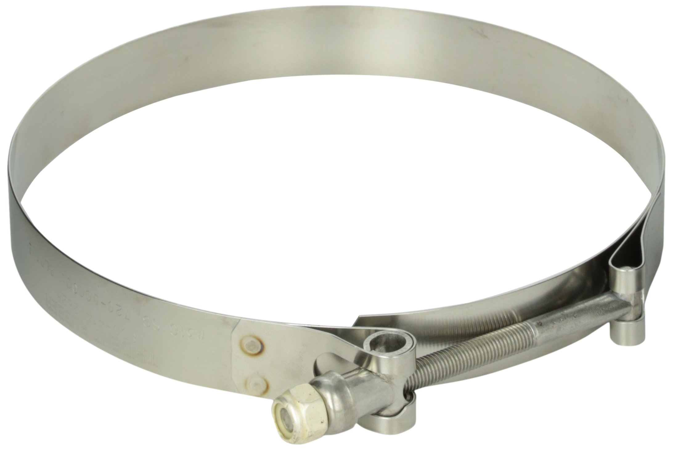 Trident Marine 720-5000L Stainless Steel T-Bolt Hose Clamps, 3/4", Range 5.37" to 5.94"