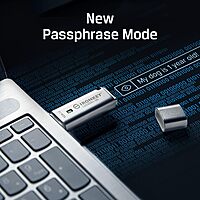 Kingston IronKey Locker+ 50 32GB Encrypted USB Flash Drive | USB 3.2 Gen 1 | XTS-AES Protection | Multi-Password Security