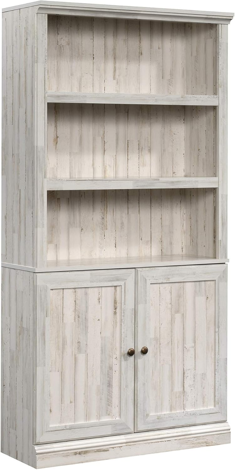Sauder Select 70inH 5-Shelf Bookcase With Doors