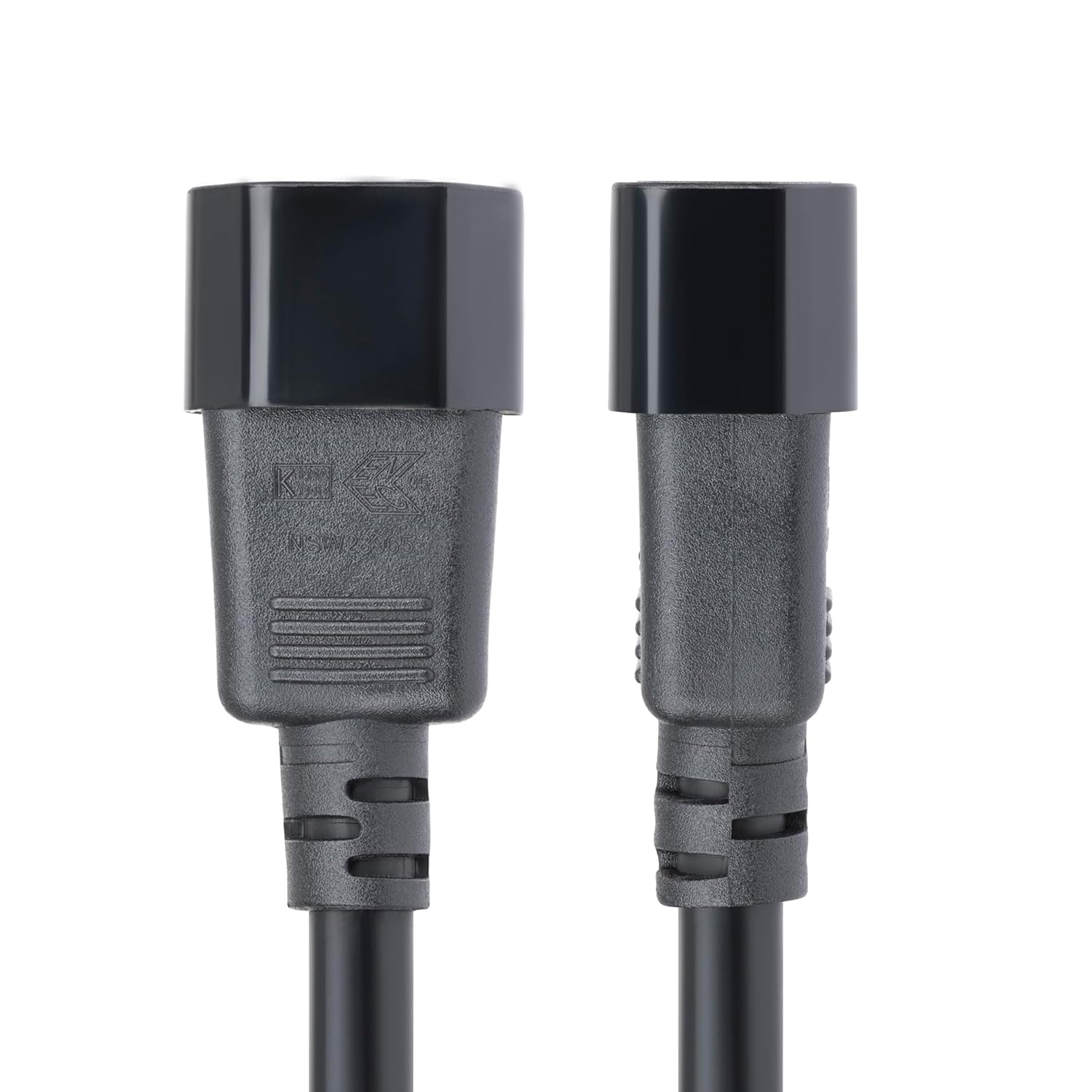 StarTech.com 15ft (4.5m) Power Extension Cord, C14 to C13, 15A 250V, 14AWG, AC Power Cable for PDU/Power Supply, UL Listed