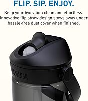 CamelBak Thrive Flip Straw Tritan Renew Water Bottle