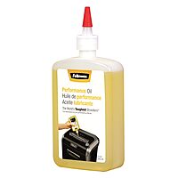 Fellowes Powershred Performance Shredder Oil, 12 oz. Extended Nozzle Bottle (35250) Single