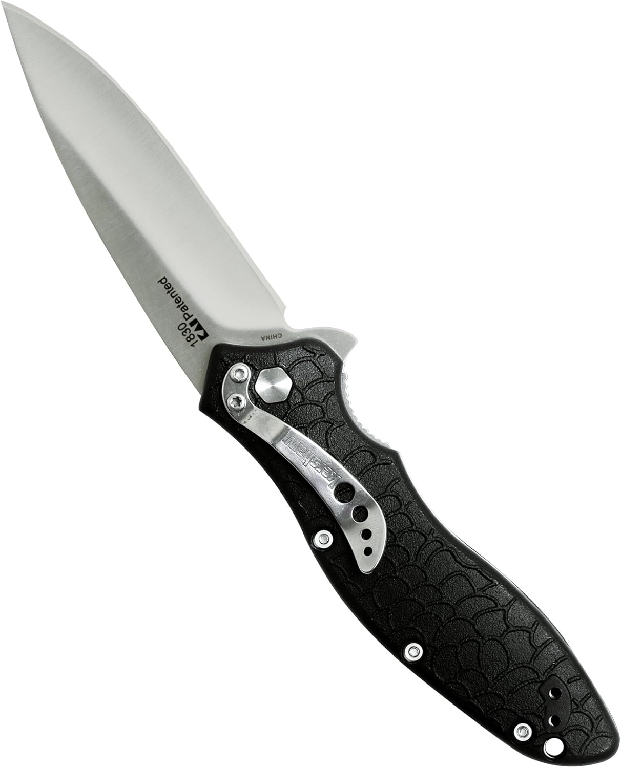 SOG Flare Folding and Pocket Knife Assisted Opening Tech Knife w/ 3.5 Inch Stainless Straight Edge Blade & Tactical Knife