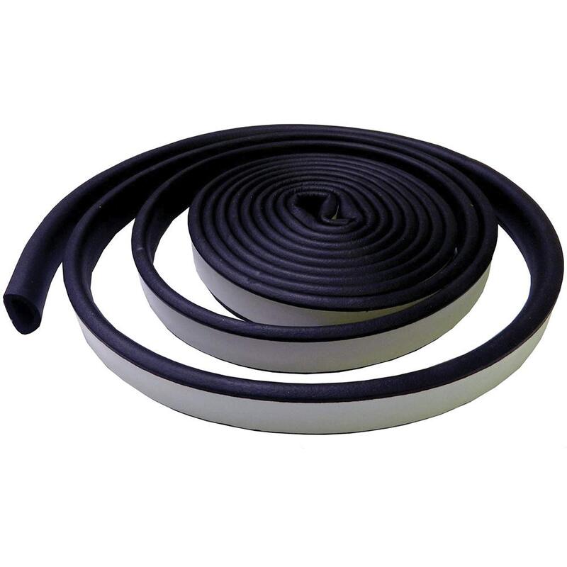 TACO Metals Taco Marine V30-0109B10-1 Weather Seal Tape - 3/8" x 5/8" x 10', Black